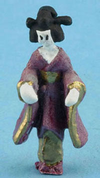 Dollhouse Miniature Geisha 